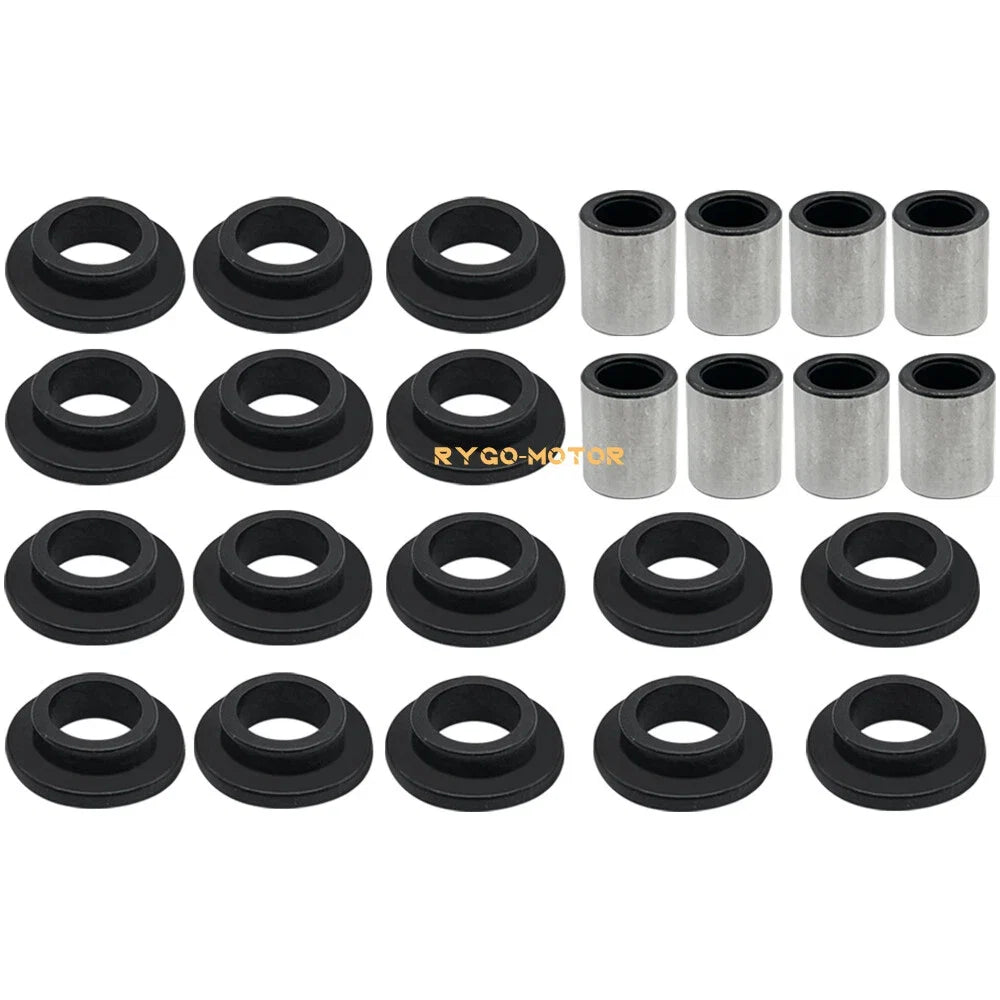 16x Shock Bushing & 8x Bearing Sleeve for Arctic Cat ATV 250-700 (2000-2023)