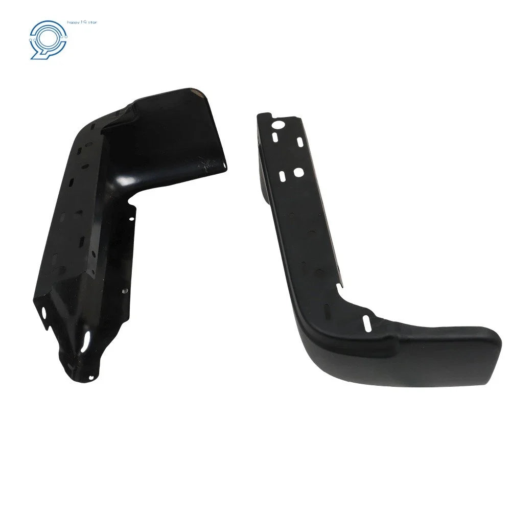 Rear Steel Step Bumper Face Bar Ends for Ford F-150 (2009–2014) Black Pair