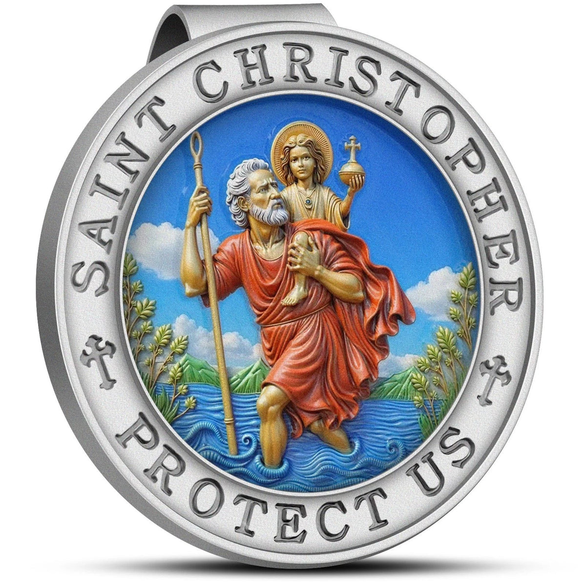 Zorleniva St Christopher Medal for Car