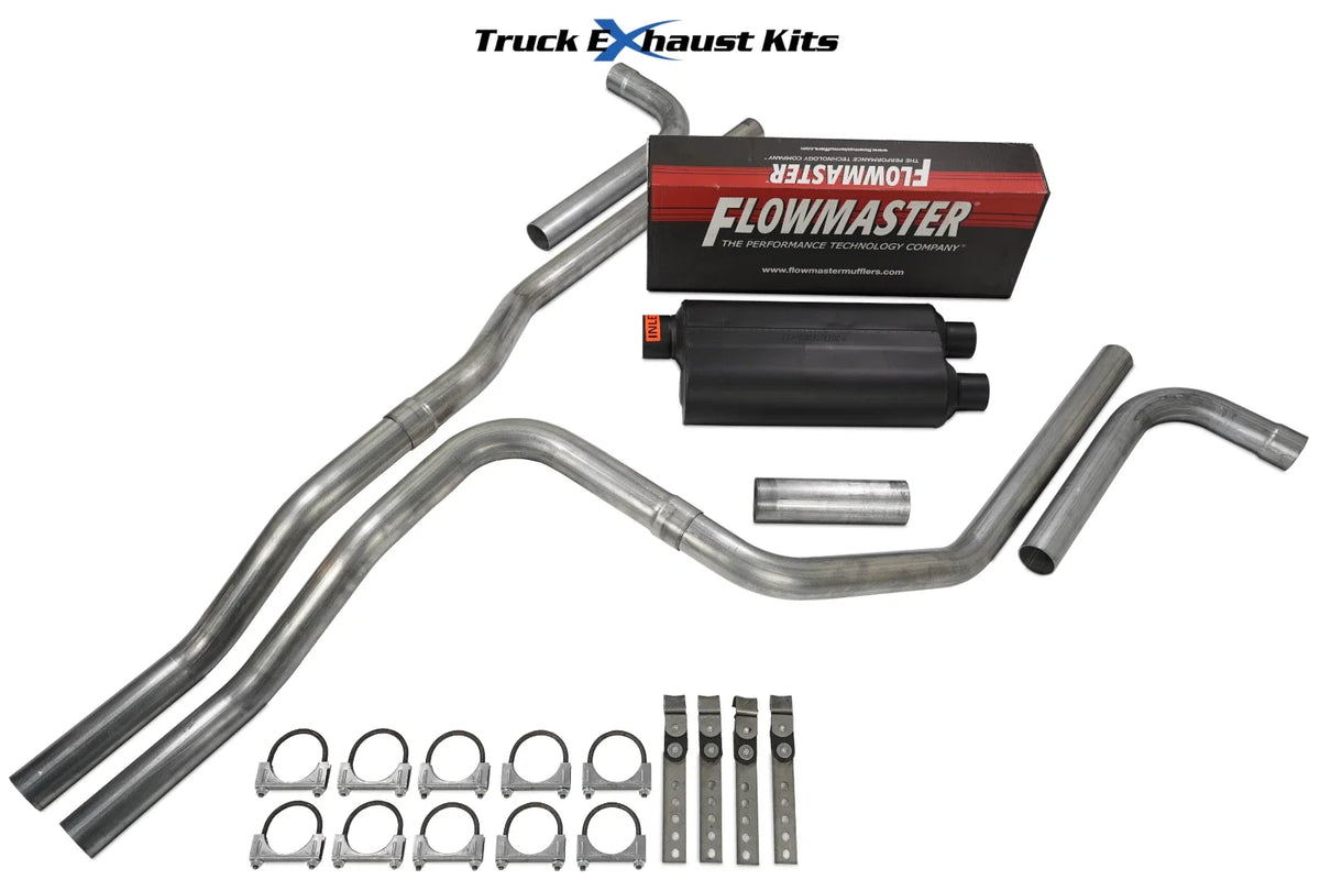 2.5" Dual Exhaust Kit for Chevy Tahoe (2007–2014) Flowmaster 50 HD
