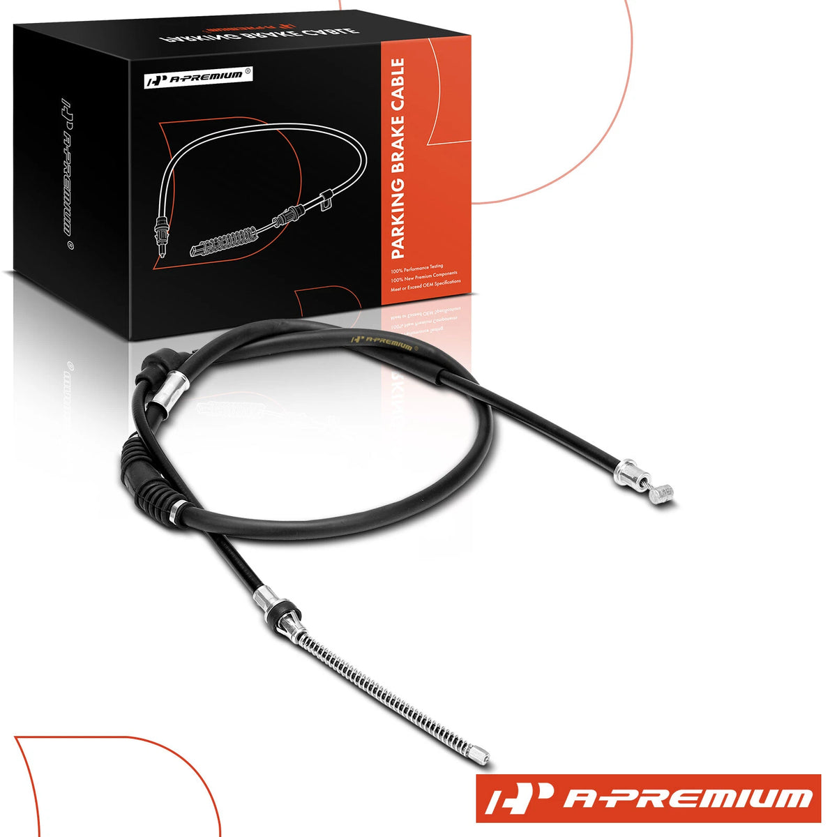 Rear Driver Parking Brake Cable for Mitsubishi Lancer (2004–2007) MN102169, C660875