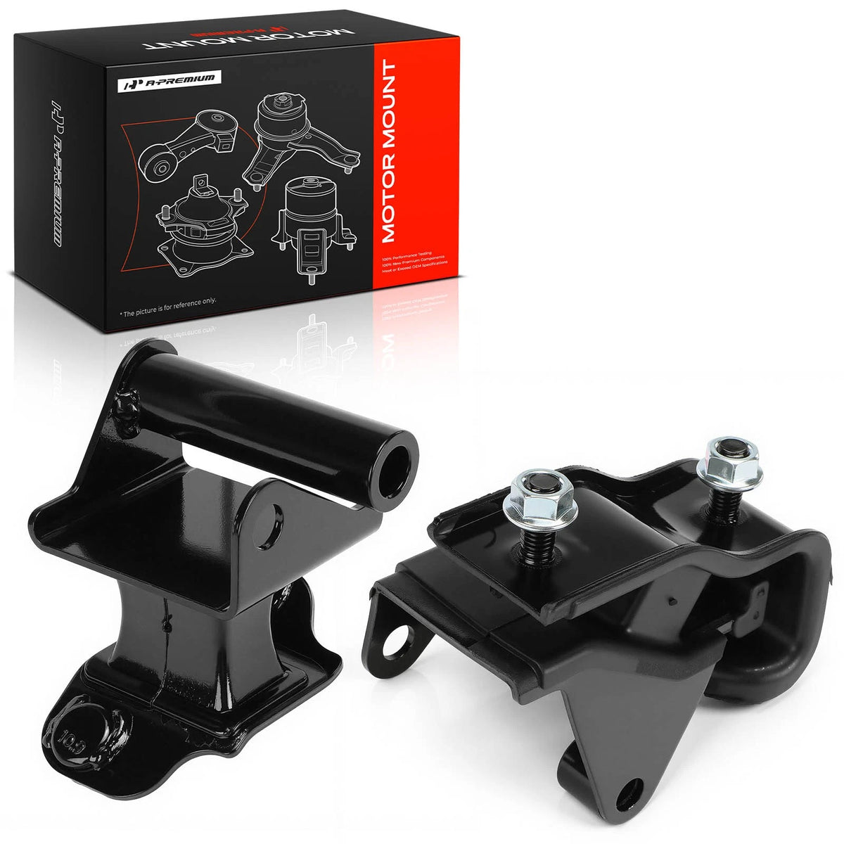 2X Left Engine Transmission Mount for Honda Odyssey (2007–2010) 50806SHJA02, 50805SHJA01