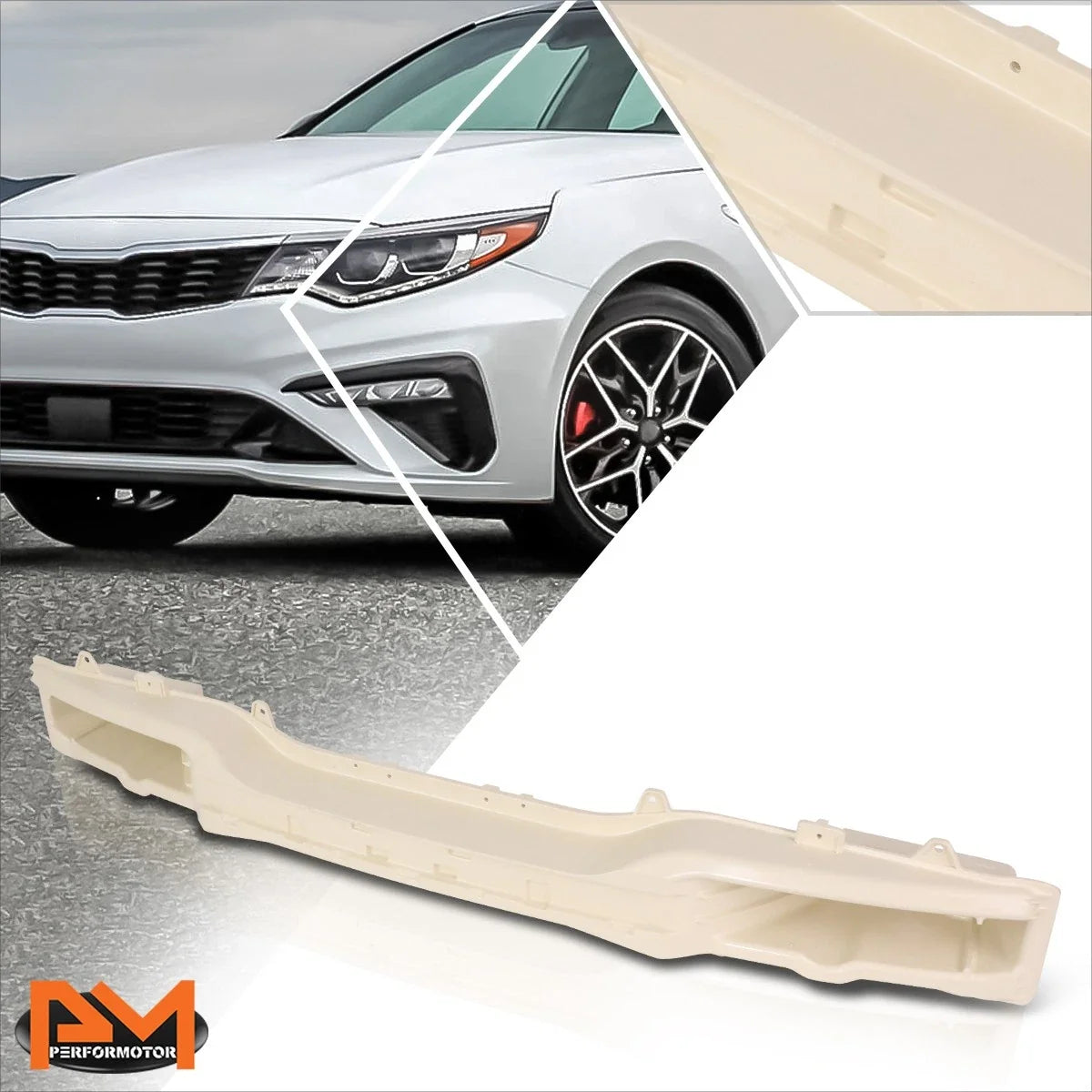 Rear Bumper Reinforcement Impact Absorber Bar for Optima (2019–2020)