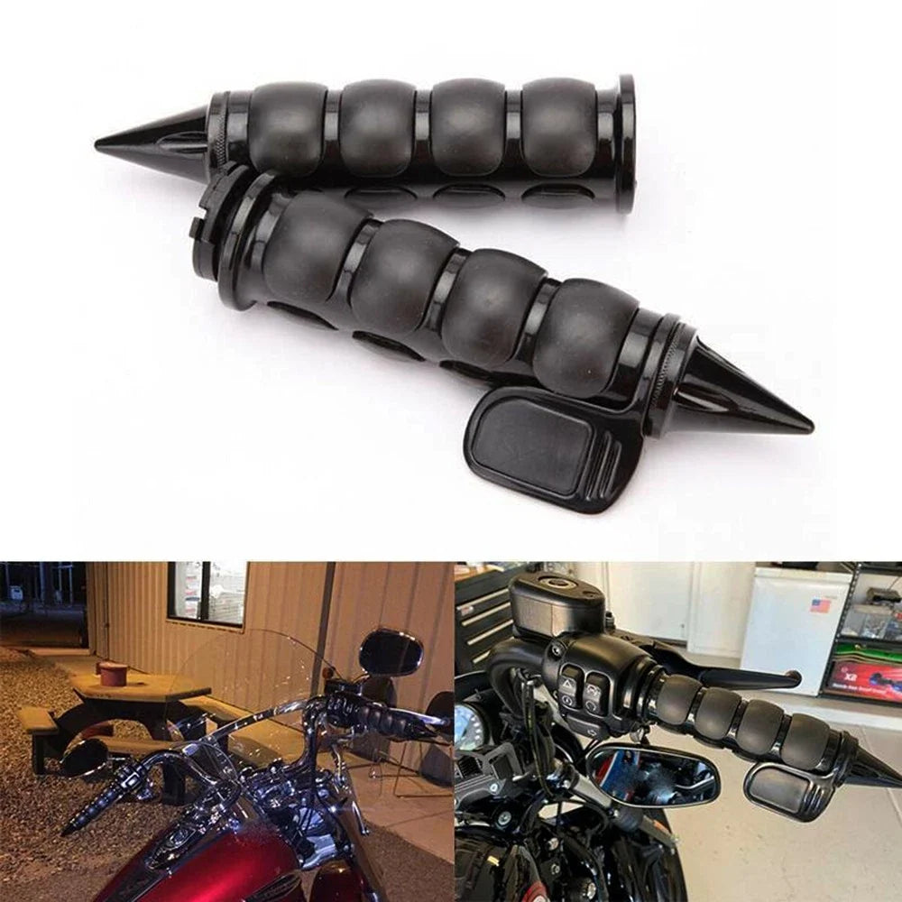 1" 25mm Motorcycle Hand Grips for Yamaha V-Star Raider Virago Royal Star
