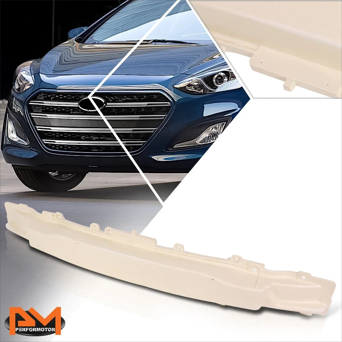 Rear Bumper Reinforcement for Elantra Sedan (2014–2016)