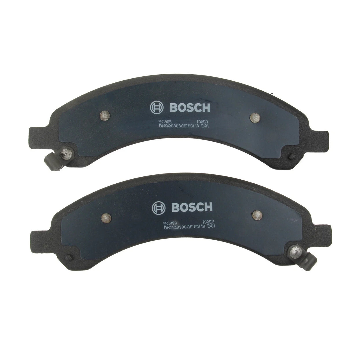 Set of 4 Bosch Rear Disc Brake Pads for (BC989)