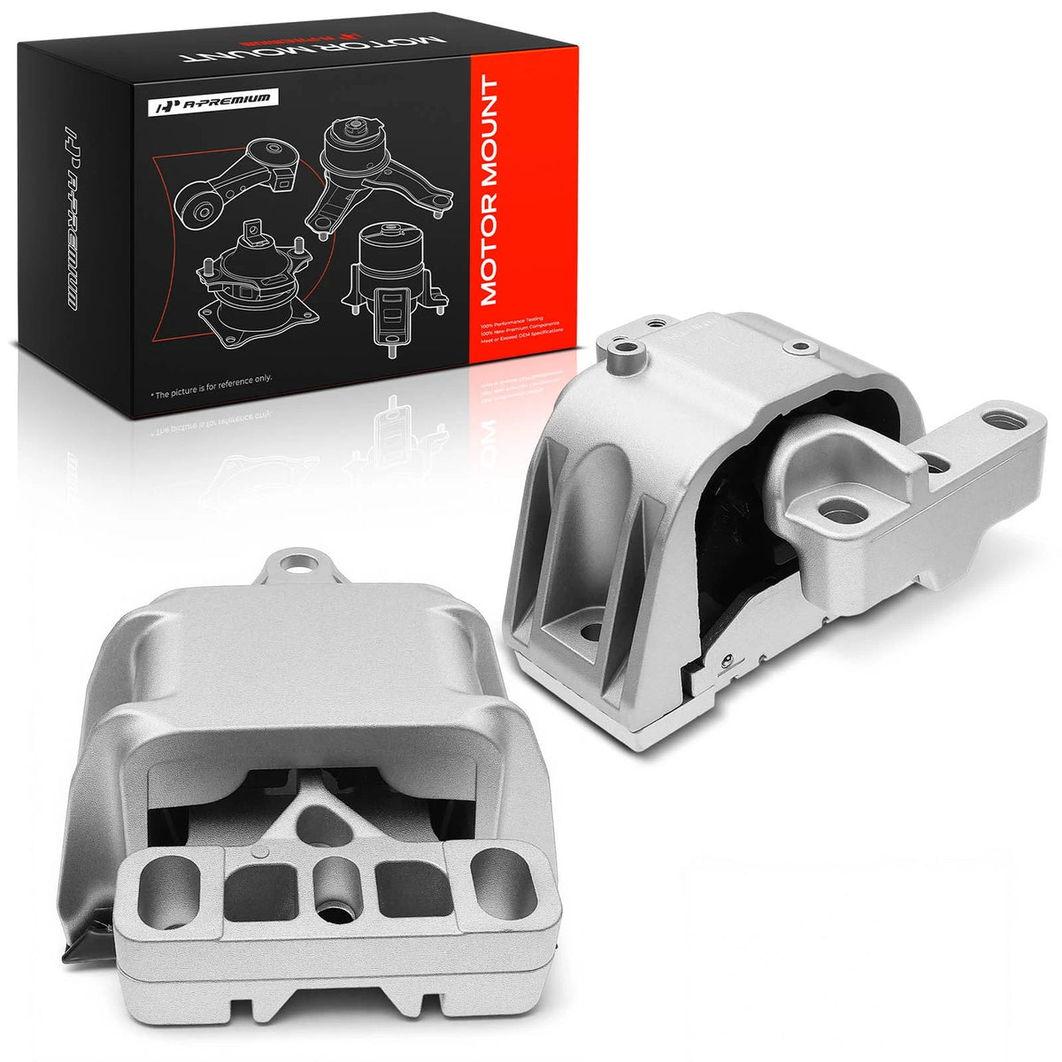 2X Engine Motor & Transmission Mount for VW Jetta Golf Beetle (1999–2005) A6929 A6930
