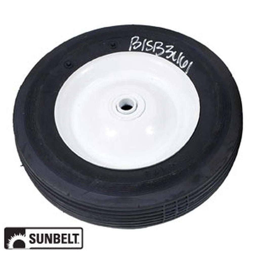 8x1.75 Ribbed Steel Wheel-Deck for B1SB3461