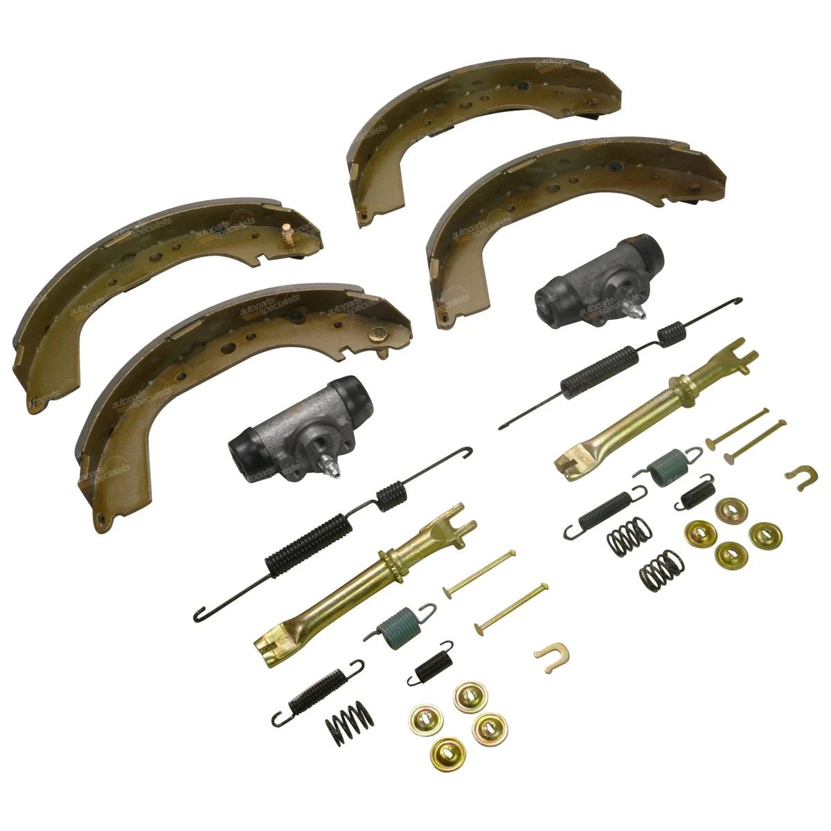 Brake Shoes Wheel Cyls & Hardware Kit for Toyota Hilux KZN165 (1999���2005)