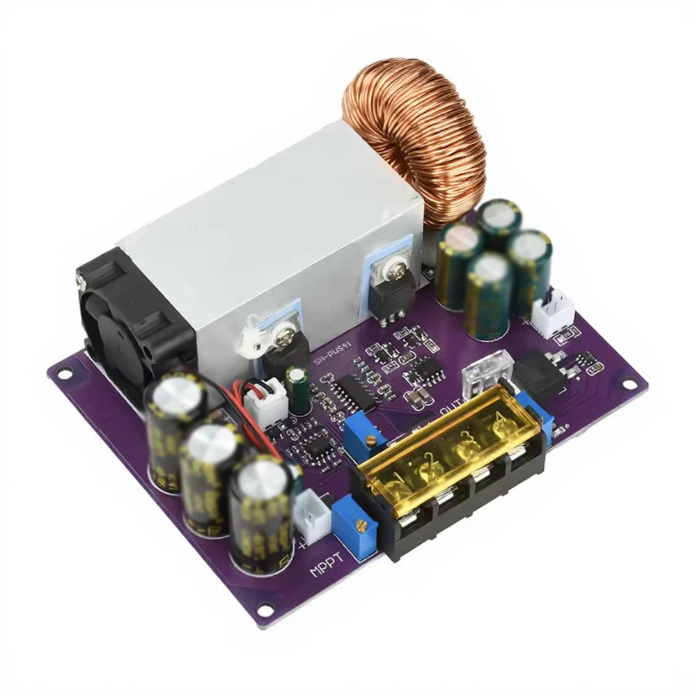 DC-DC Voltage Step Down 18-90V to 2-60V 25A for Lithium Packs