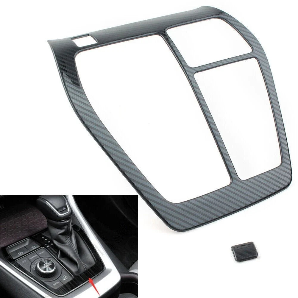 Gear Shift Box Knob Panel Cover Trim for Toyota RAV4 (2019–2020) RHD