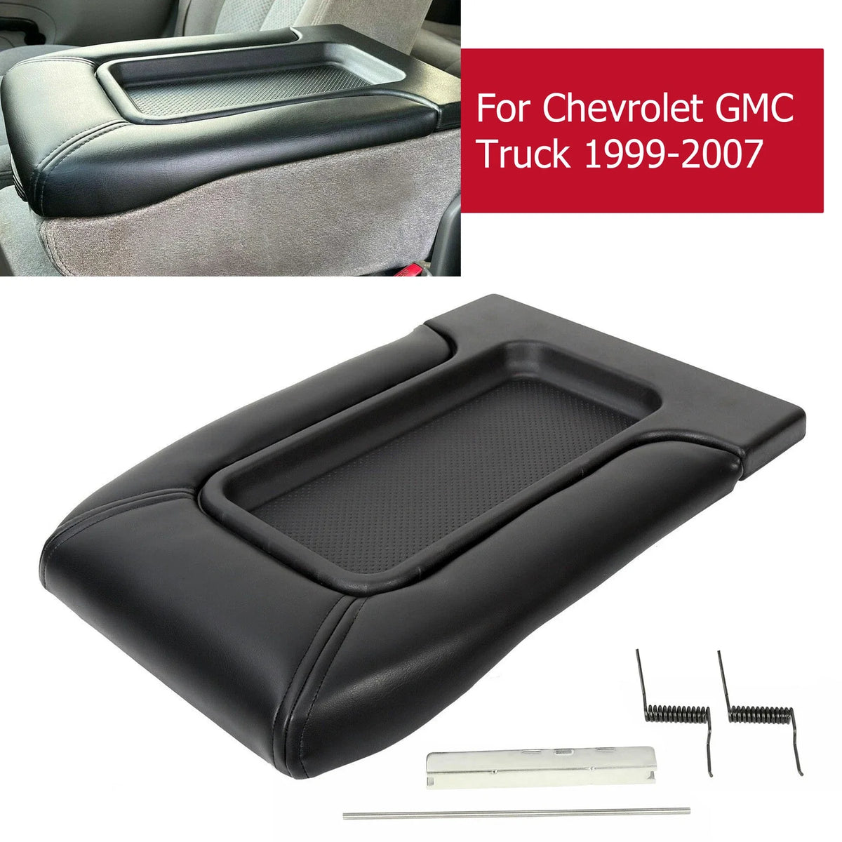 Center Console Lid Armrest Latch for Chevy Silverado Sierra (1999–2007) #19127364