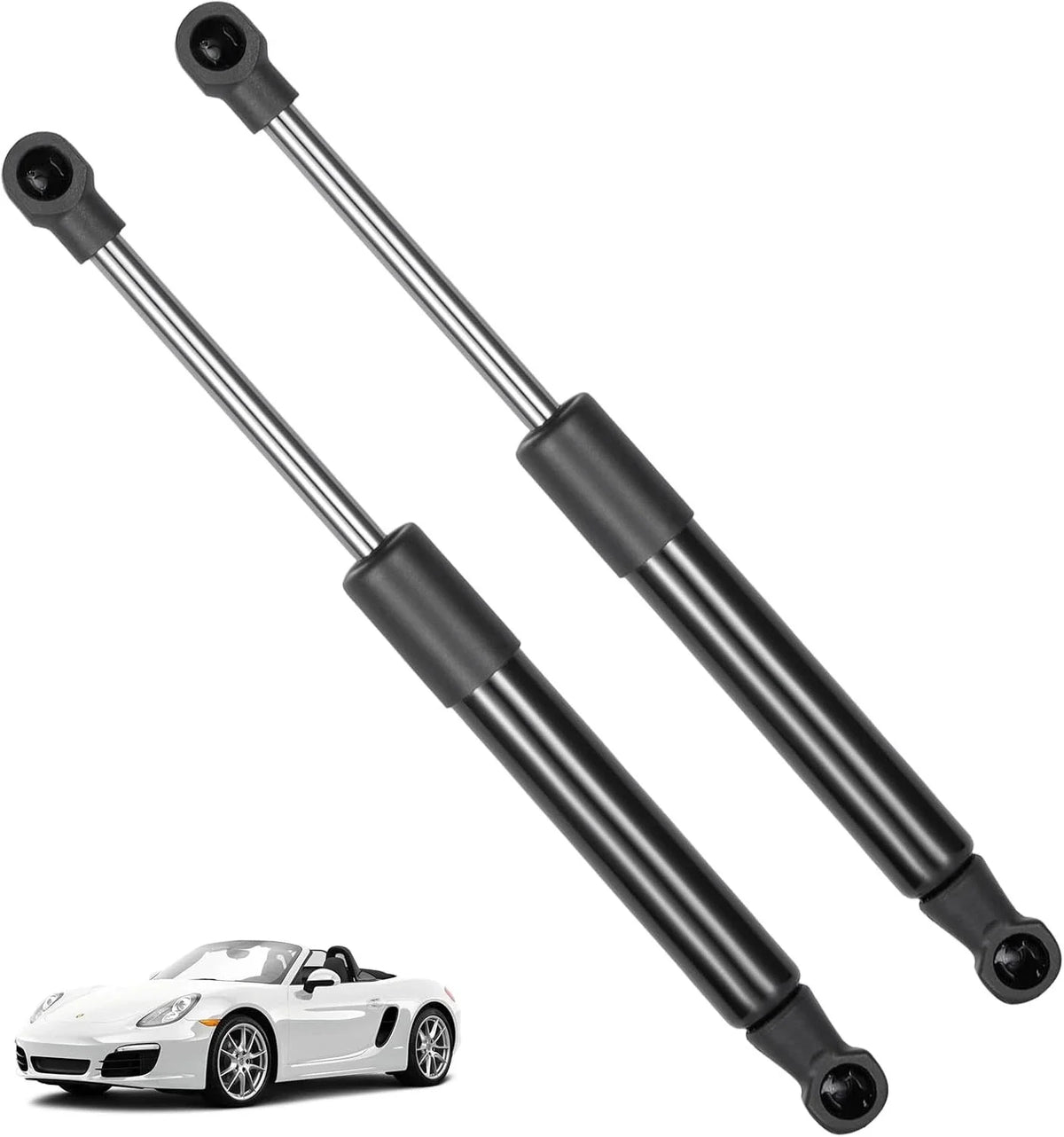 2X Front Hood Lift Support Struts for Porsche 911 Boxster Cayman (2005–2012)