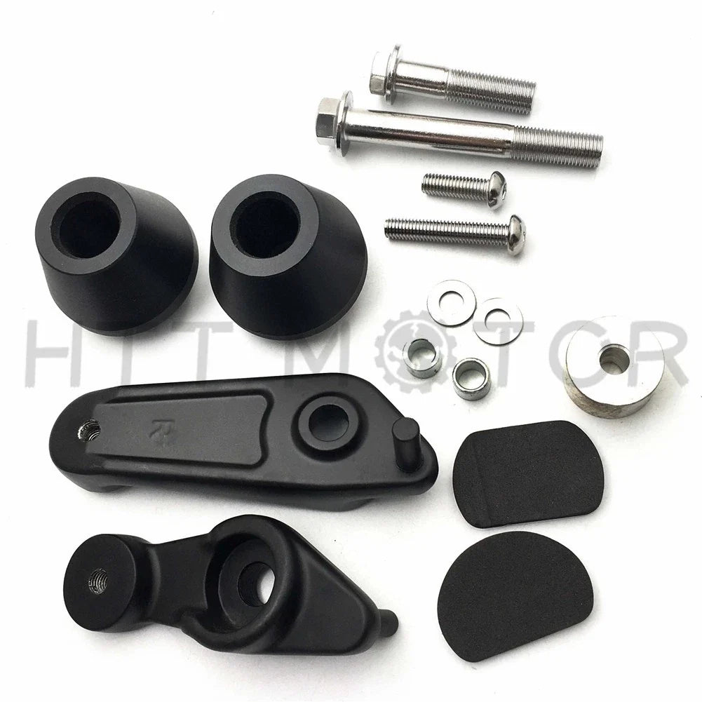 Black Frame Sliders Crash Protectors for Yamaha YZF R1 (2009–2014)