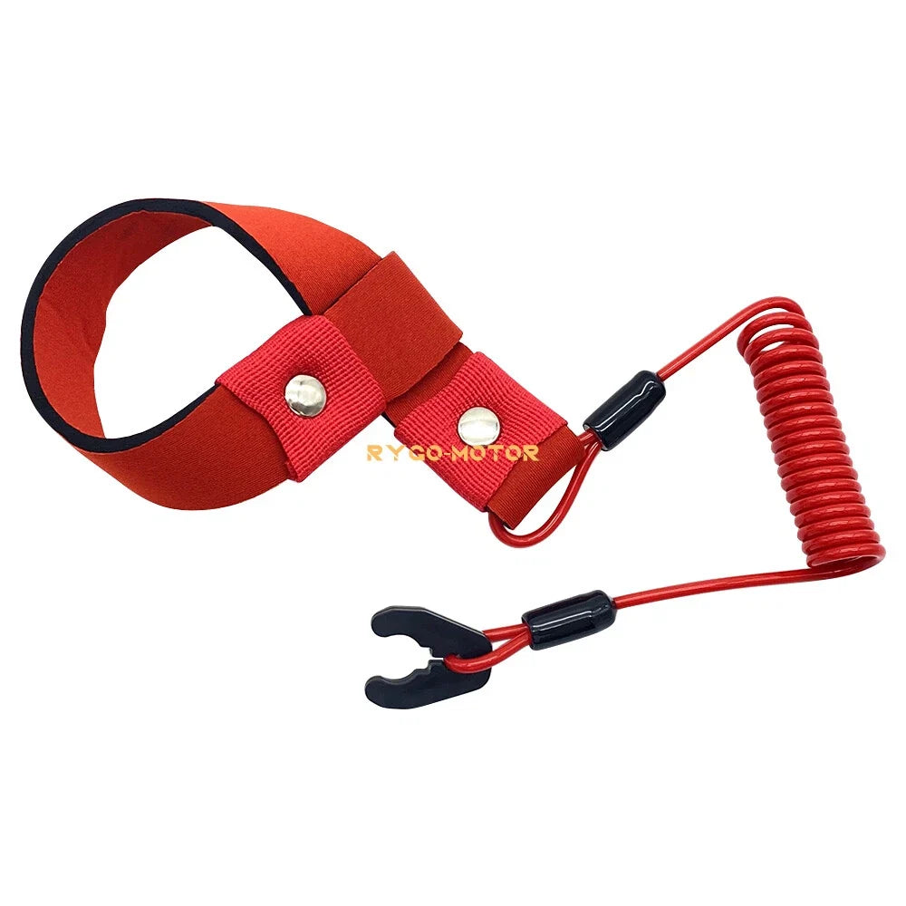 Stop Switch Lanyard Tether for Arctic Cat Jet Ski (Monte Carlo, TigerShark)