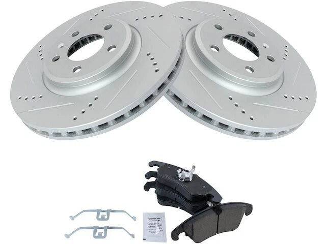 Brake Pad and Rotor Kit for Audi A5 Quattro (2009–2011) 49475XGPF