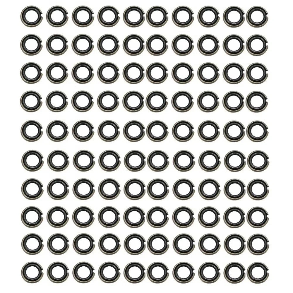 100pcs Retaining Ring Clip with O Ring for Impact Wrench 12 Inch Socket Tool