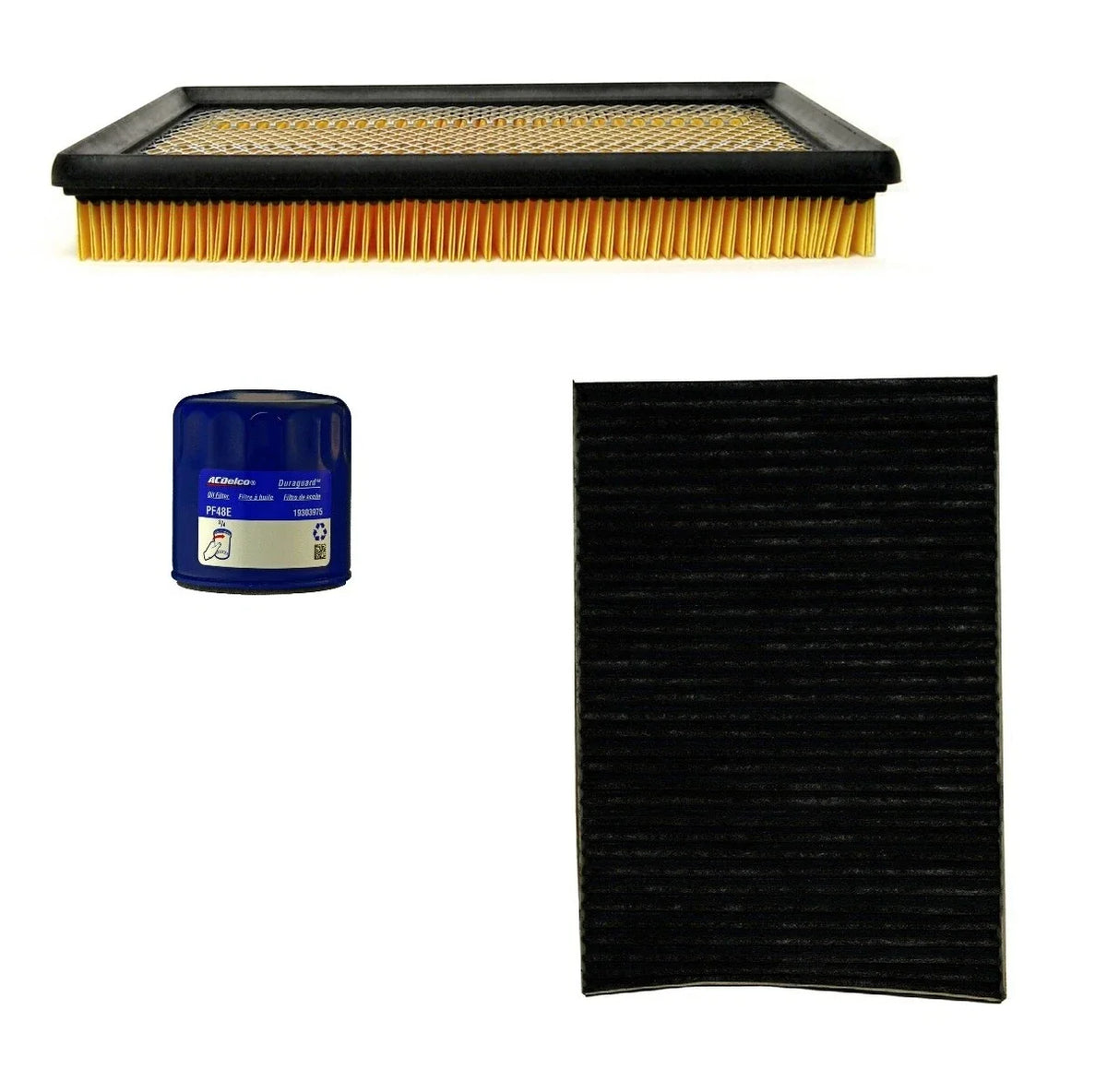 Engine Oil Air Carbon Cabin Filter Kit for Dodge Challenger V6 (2008–2014)