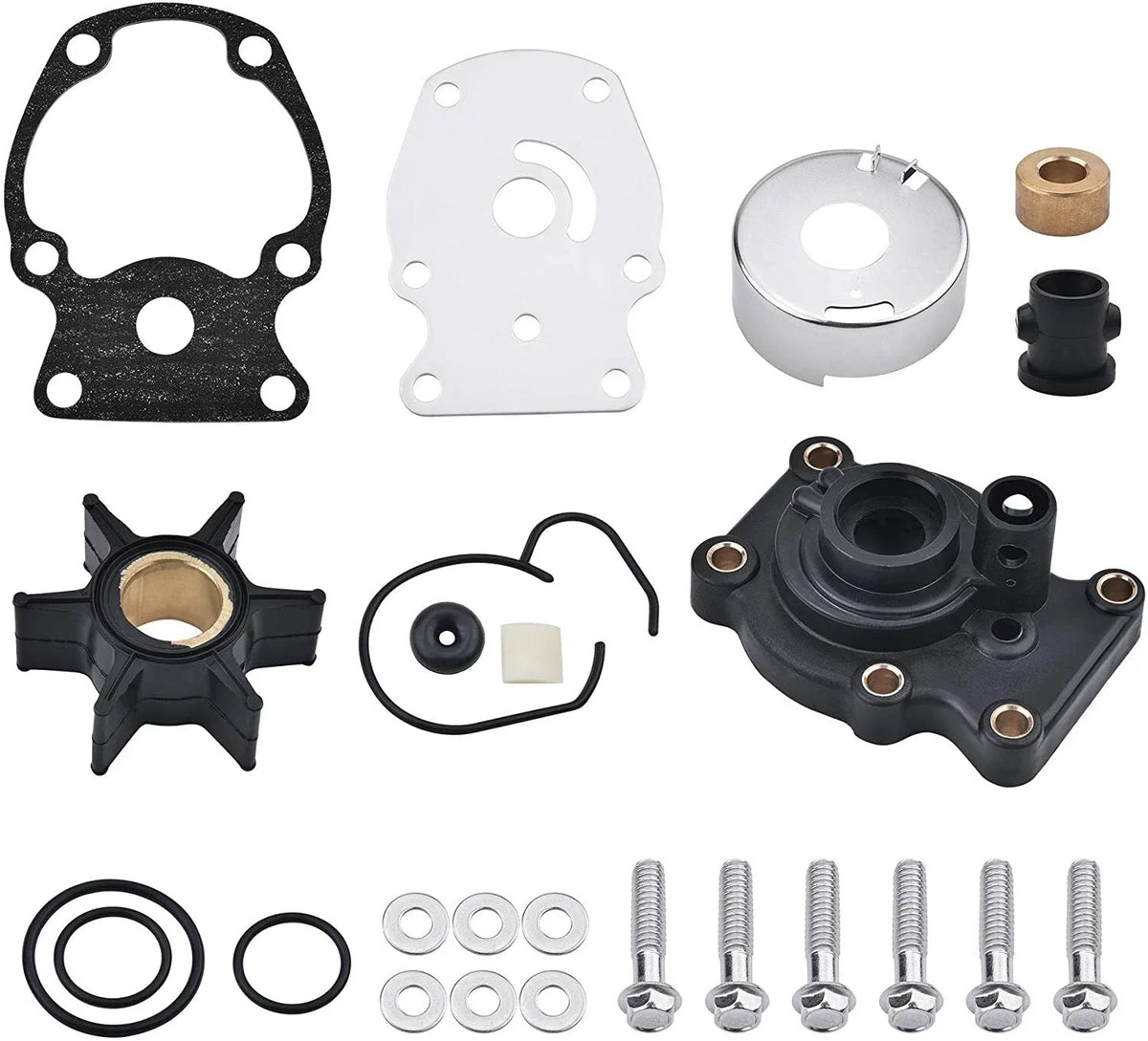 Water Pump Impeller Kit for Evinrude Johnson 20 25 30 35 HP (393630)