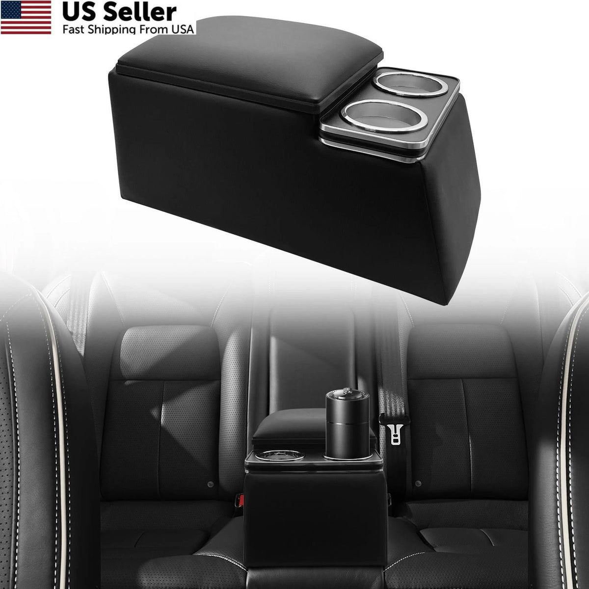Universal Truck Seat Organizer with Armrest & Padded (General Style)