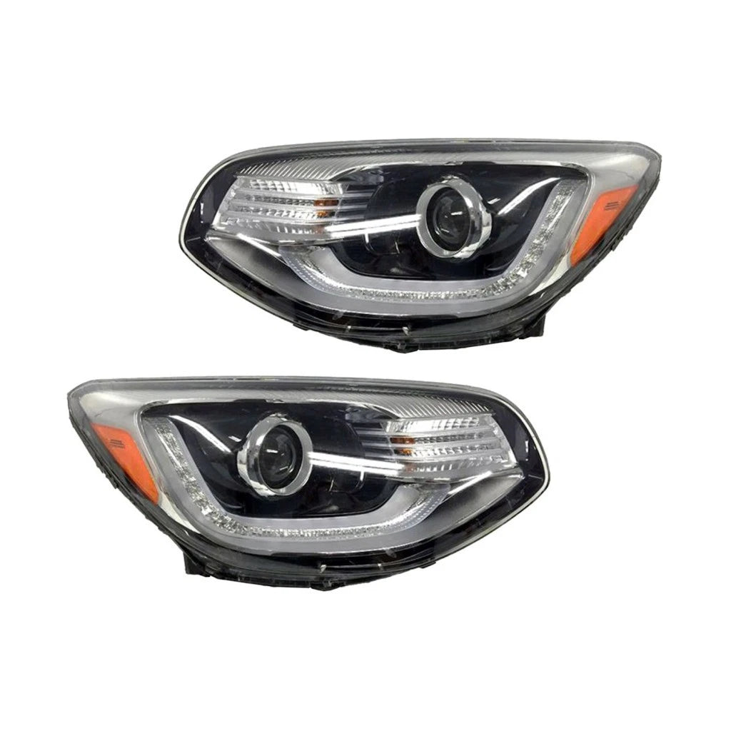 Headlight Pair for Kia Soul (2017–2019) LLX-PAIR-KI2502221OE-CL360A70, KI2502221