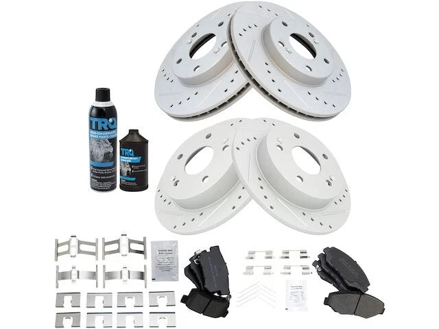Brake Pad and Rotor Kit for Acura ILX (2013–2015) 47581YZTV