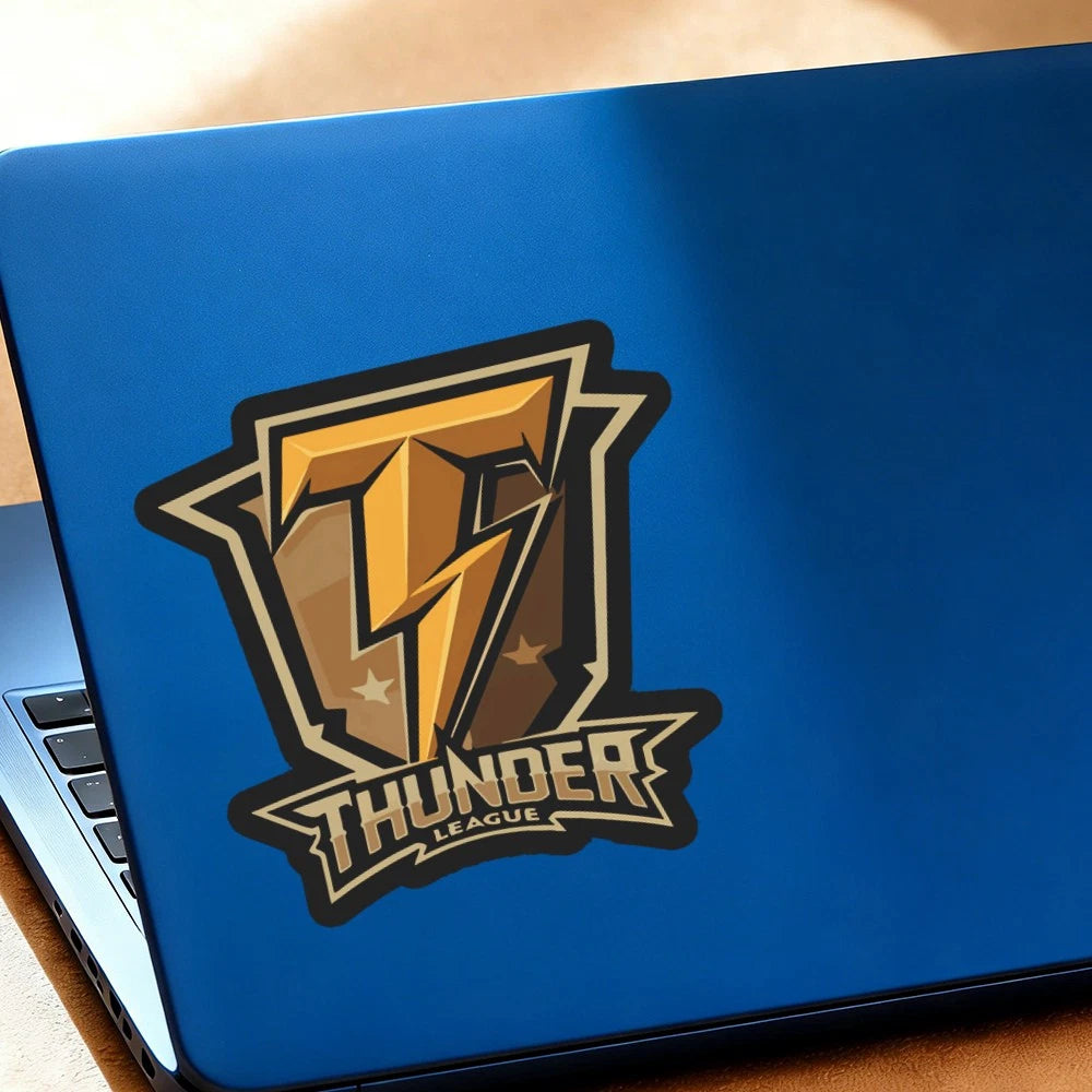 Personalized Thunder Stickers for Luggage, Thermos, Refrigerator