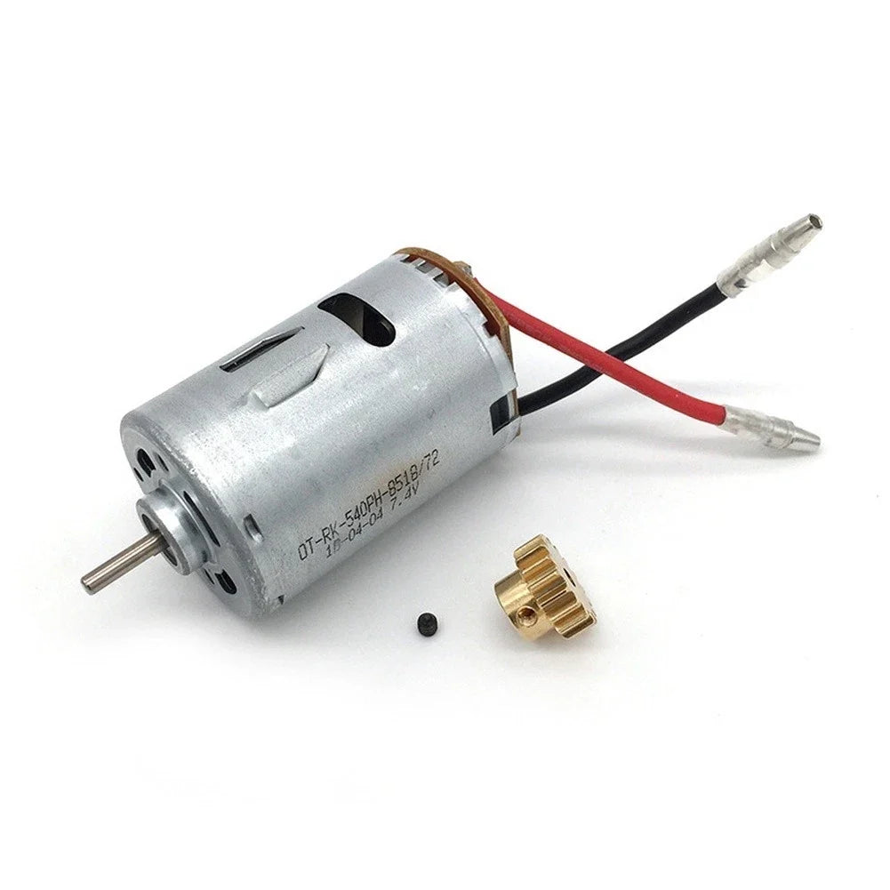 17T Gear 540 Motor with Heat Sink for DIY RC Model Replacement