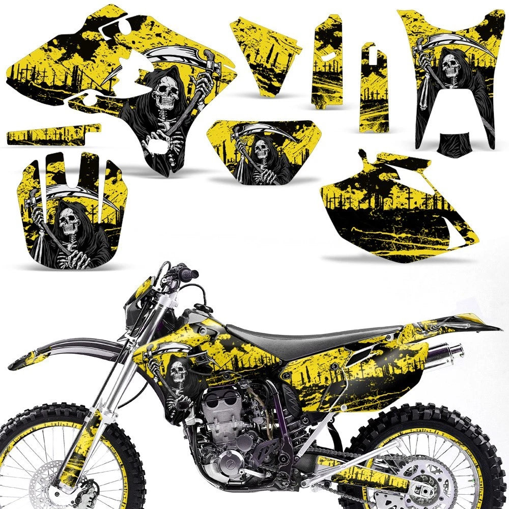 Graphic Stickers +#PLT/RIM Decals for Yamaha WR250F WR450F (2003–2006)