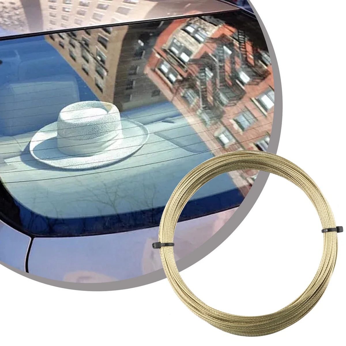 Windshield Disassembly Tool for Gold Car (22m/0.8mm)