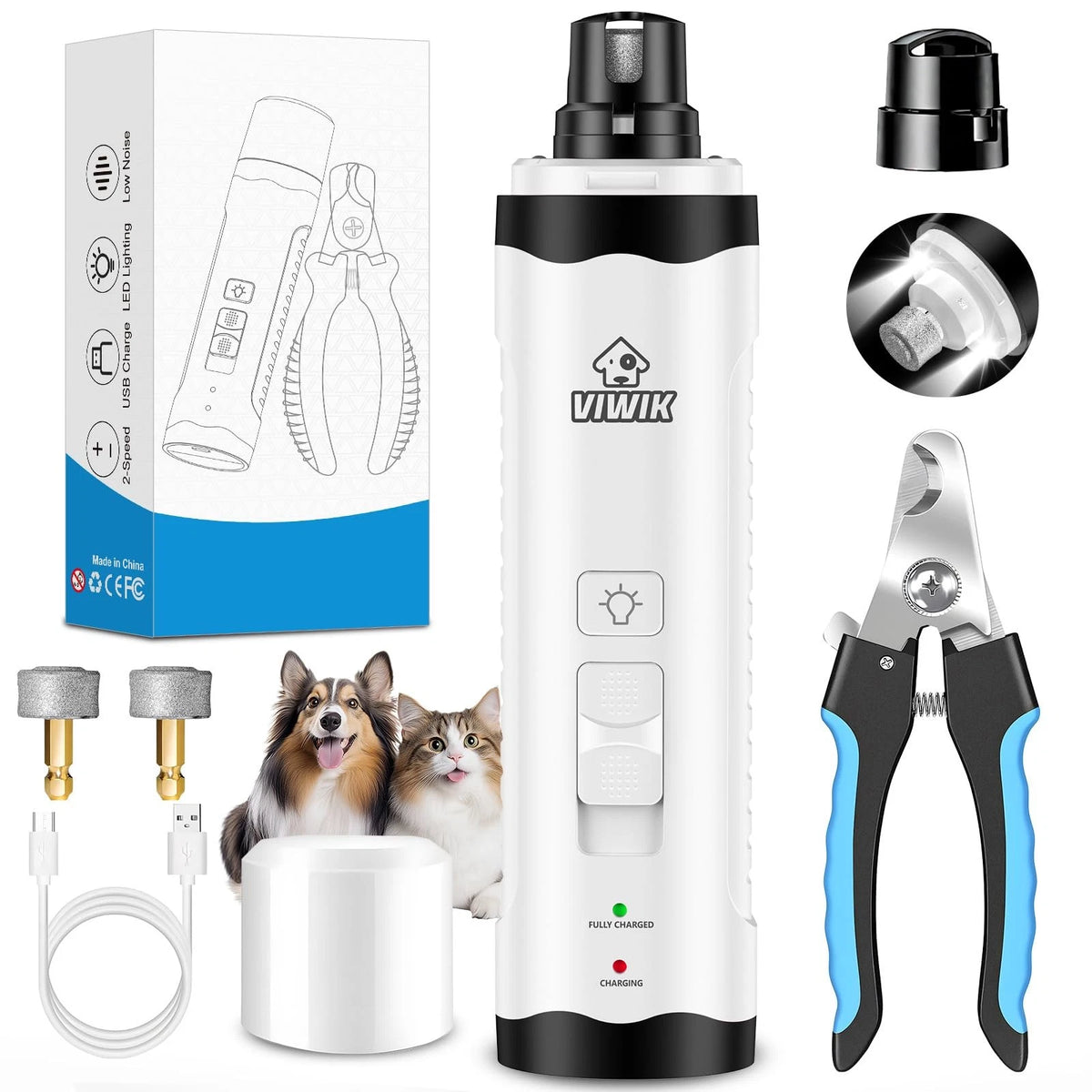 Dog Nail Trimmers with Light for Dogs and Cats (2010–2023)