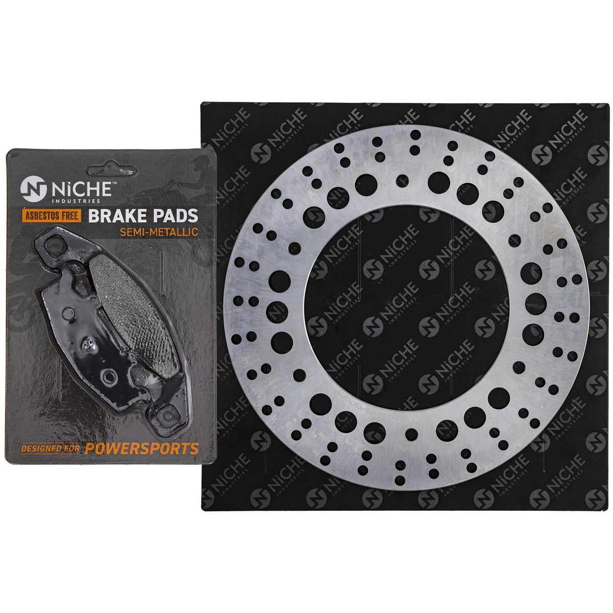 Front Left Brake Rotor Pad Kit for Suzuki (MK1007383, 59221-26D00)