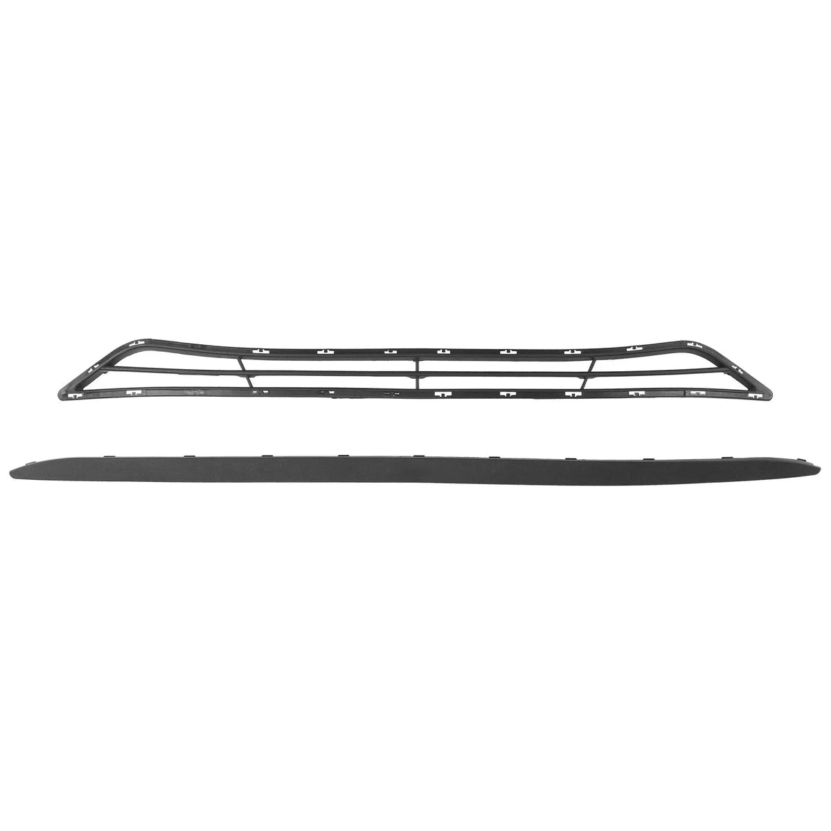 Set of 10 Chrome Grille Fog Light Bumper Brackets for Sonata (2011–2014)