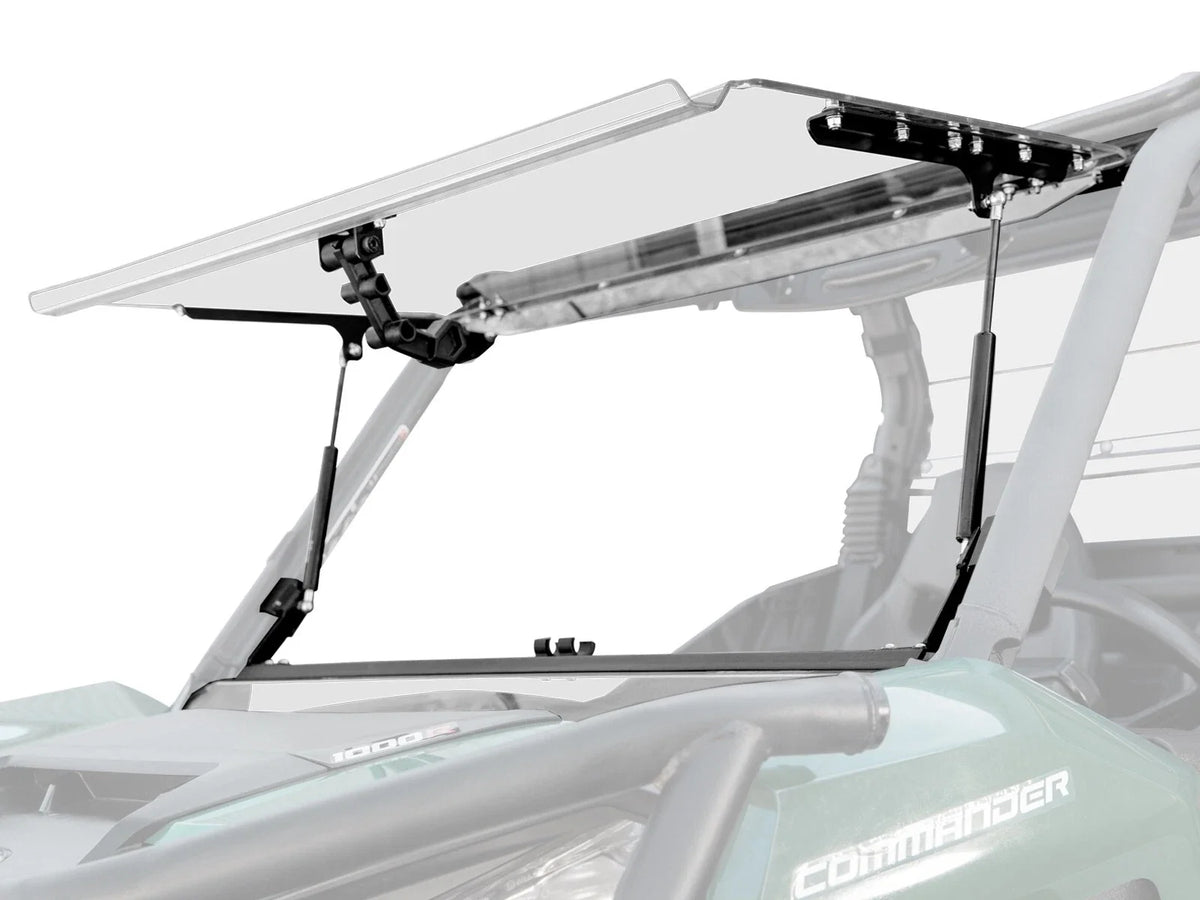 Heavy Duty Scratch Resistant Flip Windshield for Can-Am Maverick Trail (2018–2023)