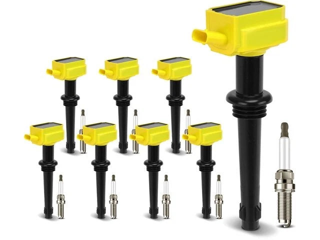 Ignition Coil Set with Spark Plugs for Jaguar XFR (2010–2012) 95122SGFD