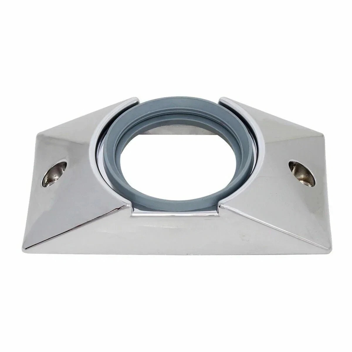 Light Bracket Surface Mount with Grommet for 2" Light Chrome (82619)