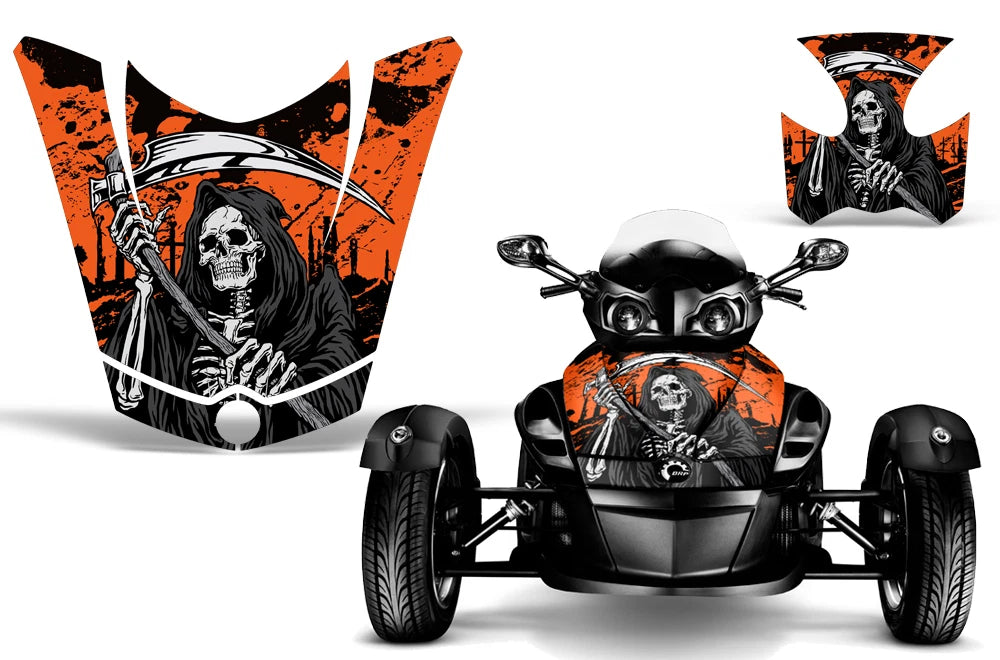 Graphic Decals Stickers for CanAm Spyder RS (2008–2019)