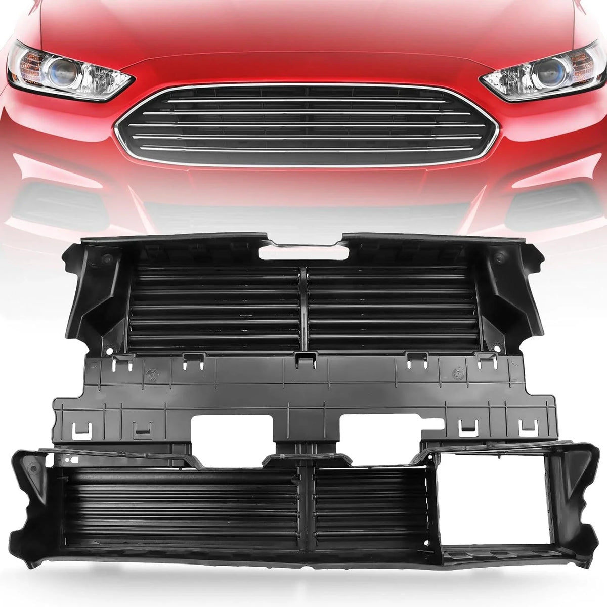 Active Grille Shutter Radiator w/ Motor for Ford Fusion (2013–2016) DS7Z8475B