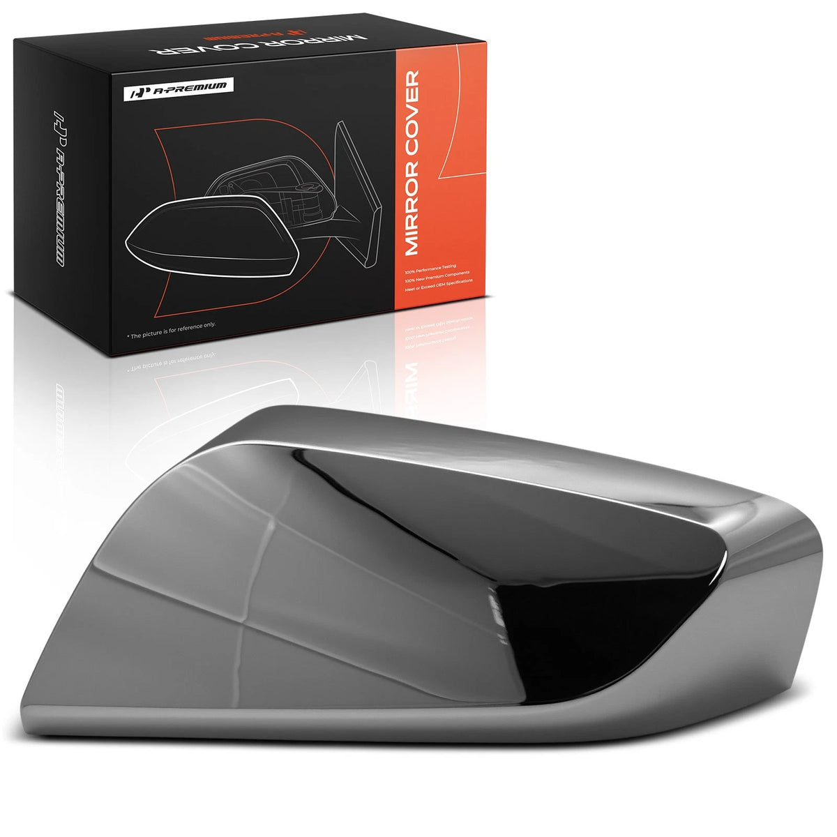 Driver Mirror Cover Cap Chrome for Chevrolet Impala (2014–2020) 22997388
