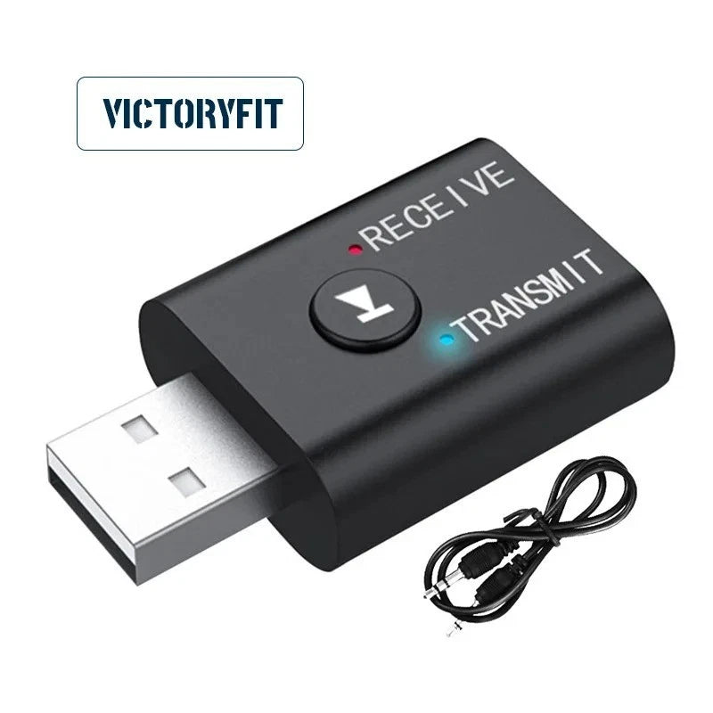 Bluetooth 5.0 Wireless Audio Adapter for Car (2010–2023)