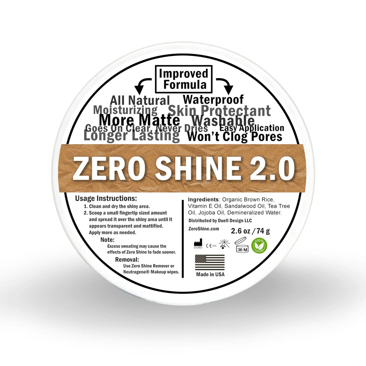 Zero Shine Jar for Automotive Detailing (2010–2023)
