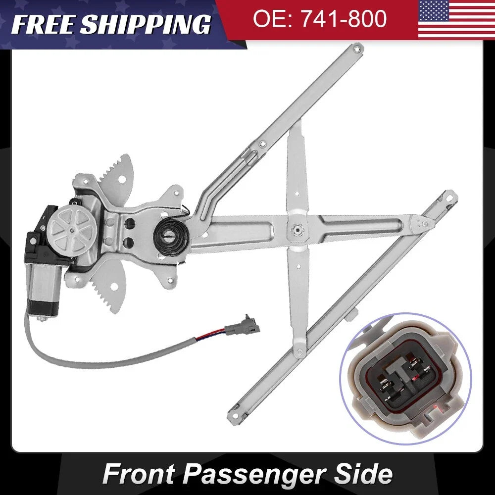 Power Window Regulator with Motor for Toyota Tacoma (1995–2004) RH