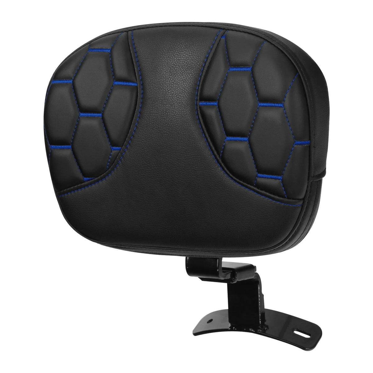 Black Front Driver Backrest for Harley Touring Road King Glide (2009–2023)