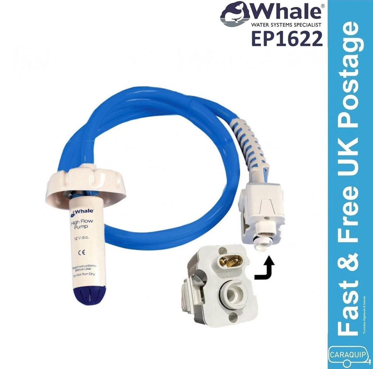High Flow Water Pump for Caravan Motorhome (EP1622)