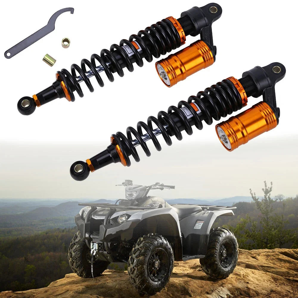 Adjustable 400mm Air Shocks for Yamaha Raptor 660R 700 700R (2001–2019)