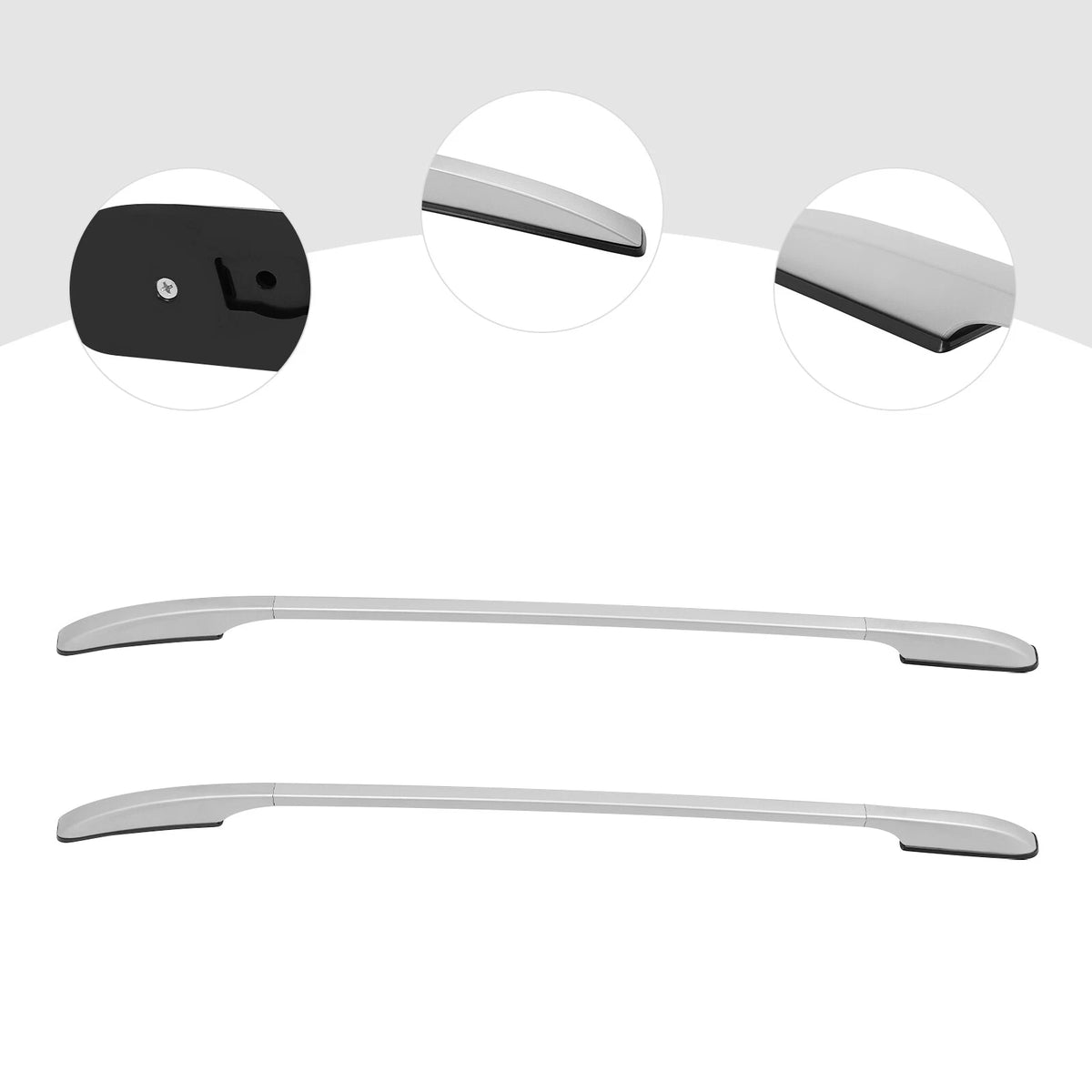 2X Roof Rail Rack for Toyota Corolla Cross (2022–2024)