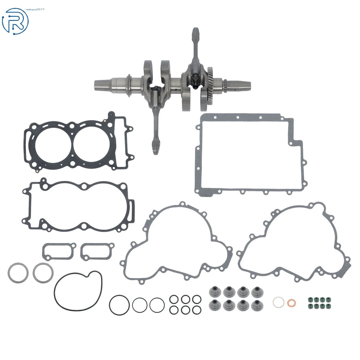 Engine Crankshaft Gaskets Seals Rebuild Kit for Polaris Ranger XP 900 (2013–2020)