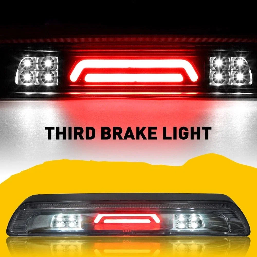 3rd Third Tail Rear Brake Cargo Lamp Light Smoke for Toyota Tundra (2007–2018)
