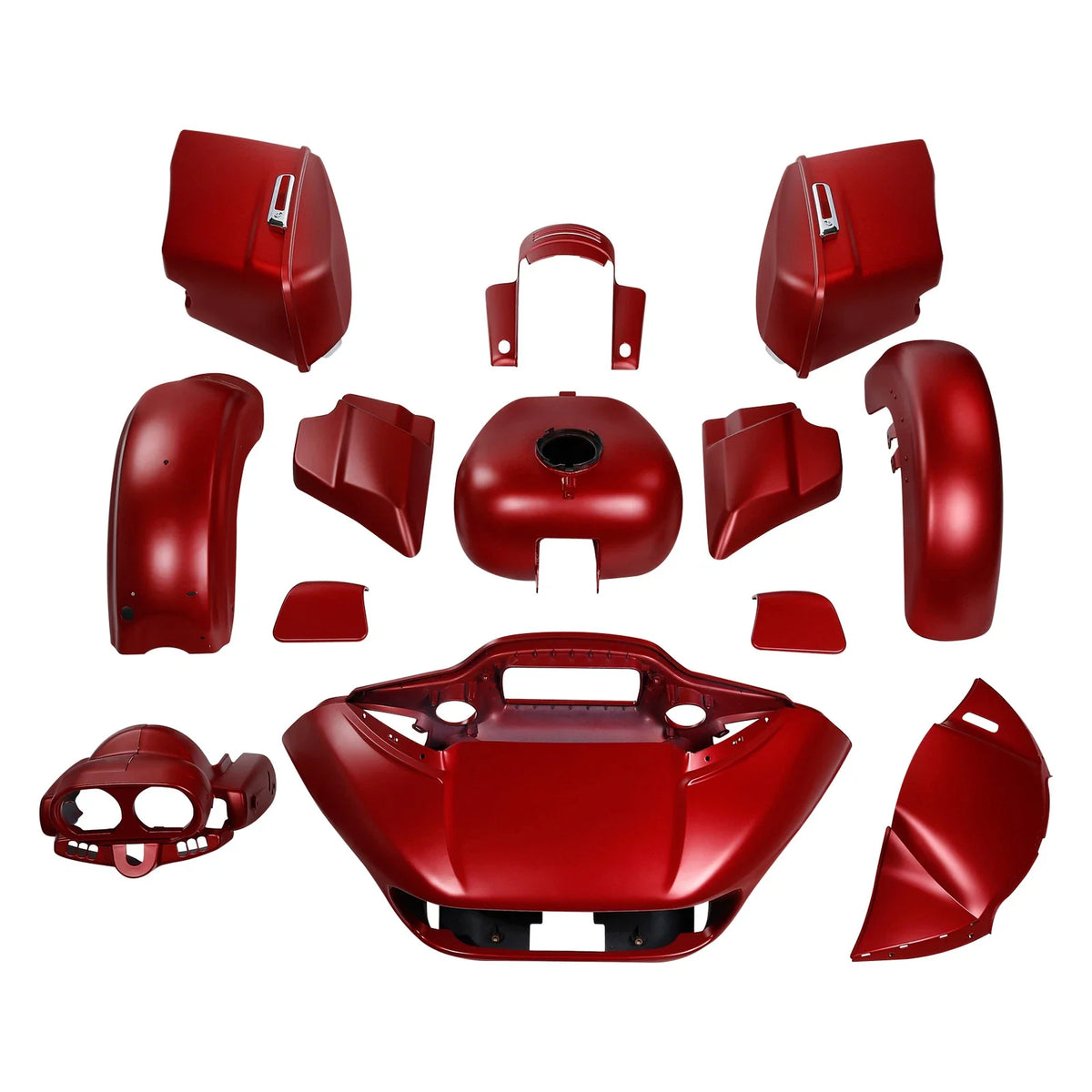 Fairing Bodywork for Harley Road Glide (2015–2024) Wicked Red Denim