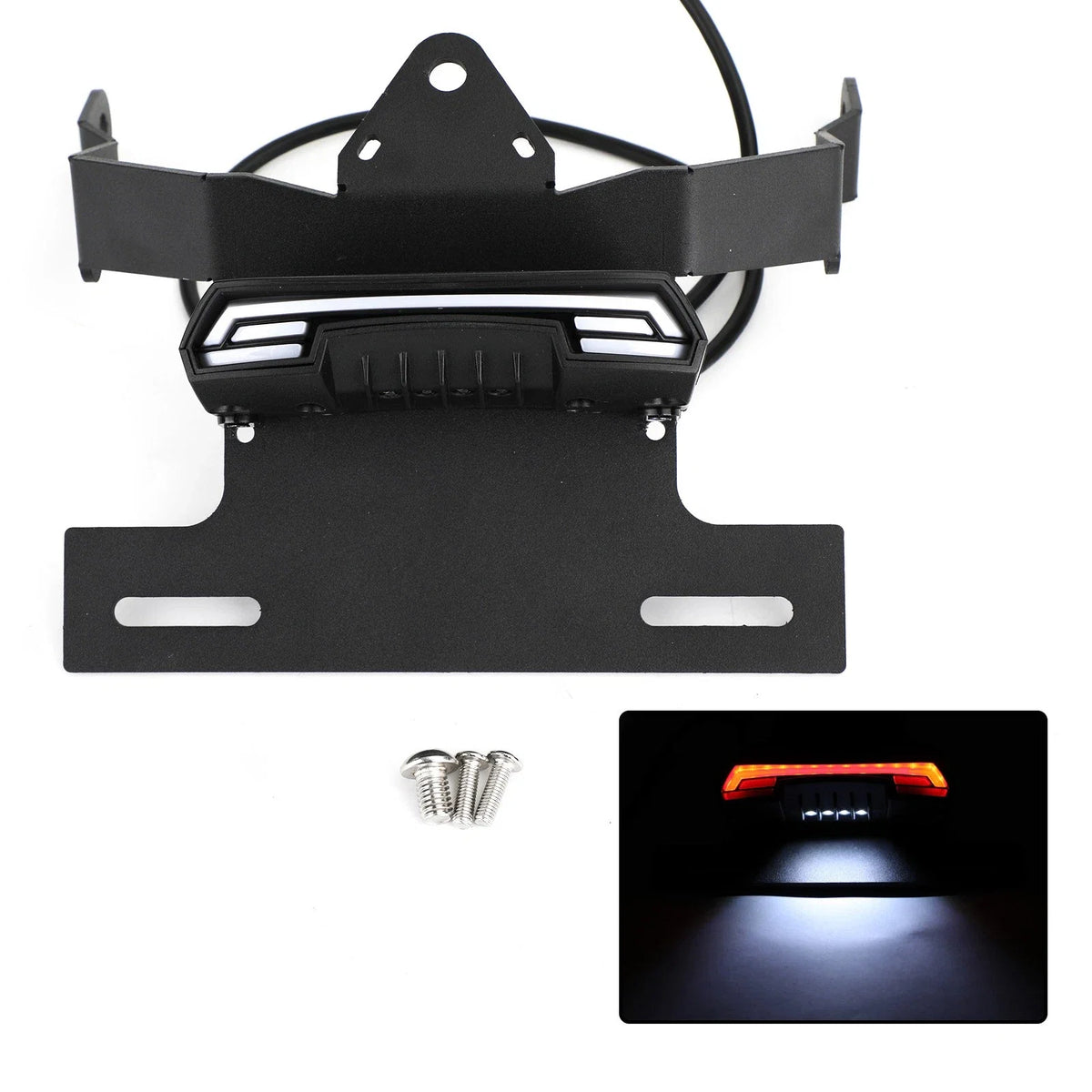 License Plate Holder Frame for Kawasaki Vulcan S / Cafe (2015–2020)